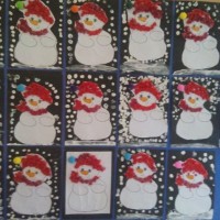 okul öncesınde kağit işler, duvar süsü ,davetiye kartları ,suluboya  çalişması (5163)