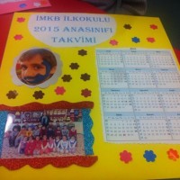 okul öncesınde kağit işler, duvar süsü ,davetiye kartları ,suluboya  çalişması (5177)