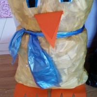 okul öncesınde kağit işler, duvar süsü ,davetiye kartları ,suluboya  çalişması (5229)