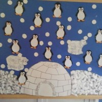 okul öncesınde kağit işler, duvar süsü ,davetiye kartları ,suluboya  çalişması (5234)