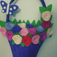 okul öncesınde kağit işler, duvar süsü ,davetiye kartları ,suluboya  çalişması (5245)