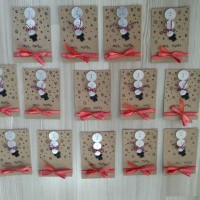 okul öncesınde kağit işler, duvar süsü ,davetiye kartları ,suluboya  çalişması (5274)