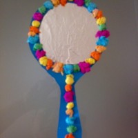 okul öncesınde kağit işler, duvar süsü ,davetiye kartları ,suluboya  çalişması (5350)