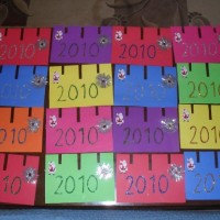 okul öncesınde kağit işler, duvar süsü ,davetiye kartları ,suluboya  çalişması (5351)