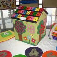 okul öncesınde kağit işler, duvar süsü ,davetiye kartları ,suluboya  çalişması (5370)