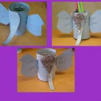 okul öncesınde kağit işler, duvar süsü ,davetiye kartları ,suluboya  çalişması (5377)