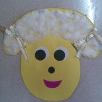 okul öncesınde kağit işler, duvar süsü ,davetiye kartları ,suluboya  çalişması (5385)