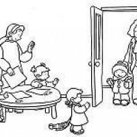 okul öncesınde kağit işler, duvar süsü ,davetiye kartları ,suluboya  çalişması (5394)