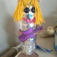 okul öncesınde kağit işler, duvar süsü ,davetiye kartları ,suluboya  çalişması (5417)