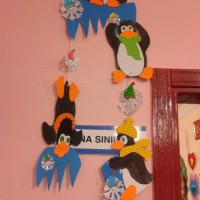 okul öncesınde kağit işler, duvar süsü ,davetiye kartları ,suluboya  çalişması (5423)