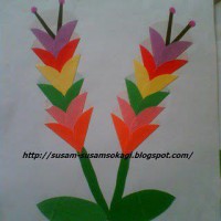 okul öncesınde kağit işler, duvar süsü ,davetiye kartları ,suluboya  çalişması (5425)