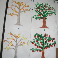 okul öncesınde kağit işler, duvar süsü ,davetiye kartları ,suluboya  çalişması (5440)