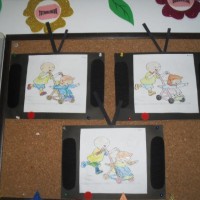 okul öncesınde kağit işler, duvar süsü ,davetiye kartları ,suluboya  çalişması (5496)