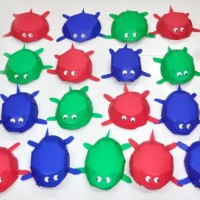 okul öncesınde kağit işler, duvar süsü ,davetiye kartları ,suluboya  çalişması (5518)