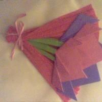 okul öncesınde kağit işler, duvar süsü ,davetiye kartları ,suluboya  çalişması (5602)