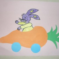 okul öncesınde kağit işler, duvar süsü ,davetiye kartları ,suluboya  çalişması (5606)