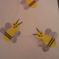 okul öncesınde kağit işler, duvar süsü ,davetiye kartları ,suluboya  çalişması (5611)