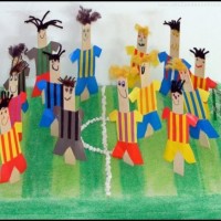 okul öncesınde kağit işler, duvar süsü ,davetiye kartları ,suluboya  çalişması (5672)