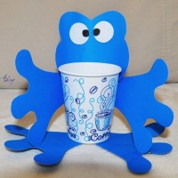 okul öncesınde kağit işler, duvar süsü ,davetiye kartları ,suluboya  çalişması (5695)