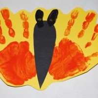 okul öncesınde kağit işler, duvar süsü ,davetiye kartları ,suluboya  çalişması (5711)