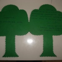 okul öncesınde kağit işler, duvar süsü ,davetiye kartları ,suluboya  çalişması (5744)