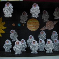 okul öncesınde kağit işler, duvar süsü ,davetiye kartları ,suluboya  çalişması (5748)