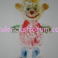 okul öncesınde kağit işler, duvar süsü ,davetiye kartları ,suluboya  çalişması (5787)