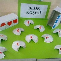 okul öncesınde kağit işler, duvar süsü ,davetiye kartları ,suluboya  çalişması (5789)