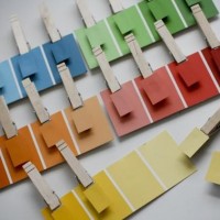 okul öncesınde kağit işler, duvar süsü ,davetiye kartları ,suluboya  çalişması (5867)