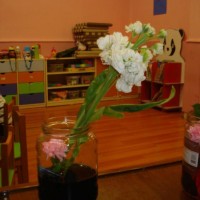 okul öncesınde kağit işler, duvar süsü ,davetiye kartları ,suluboya  çalişması (5880)