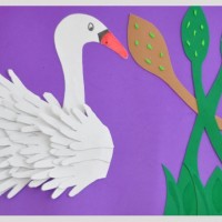 okul öncesınde kağit işler, duvar süsü ,davetiye kartları ,suluboya  çalişması (5889)