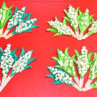 okul öncesınde kağit işler, duvar süsü ,davetiye kartları ,suluboya  çalişması (5891)