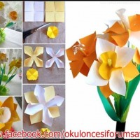 okul öncesınde kağit işler, duvar süsü ,davetiye kartları ,suluboya  çalişması (5994)