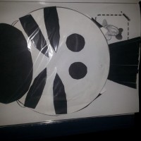 okul öncesınde kağit işler, duvar süsü ,davetiye kartları ,suluboya  çalişması (6025)