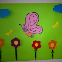 okul öncesınde kağit işler, duvar süsü ,davetiye kartları ,suluboya  çalişması (6031)