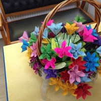 okul öncesınde kağit işler, duvar süsü ,davetiye kartları ,suluboya  çalişması (6041)