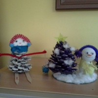 okul öncesınde kağit işler, duvar süsü ,davetiye kartları ,suluboya  çalişması (6090)