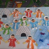 okul öncesınde kağit işler, duvar süsü ,davetiye kartları ,suluboya  çalişması (6107)