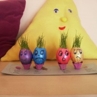 okul öncesınde kağit işler, duvar süsü ,davetiye kartları ,suluboya  çalişması (6132)