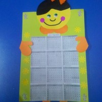 okul öncesınde kağit işler, duvar süsü ,davetiye kartları ,suluboya  çalişması (6157)