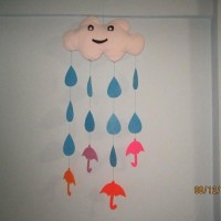 okul öncesınde kağit işler, duvar süsü ,davetiye kartları ,suluboya  çalişması (6169)