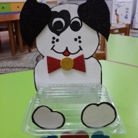 okul öncesınde kağit işler, duvar süsü ,davetiye kartları ,suluboya  çalişması (6224)