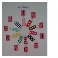 okul öncesınde kağit işler, duvar süsü ,davetiye kartları ,suluboya  çalişması (6244)