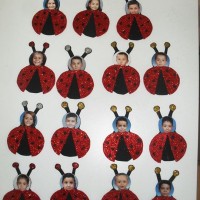 okul öncesınde kağit işler, duvar süsü ,davetiye kartları ,suluboya  çalişması (6246)