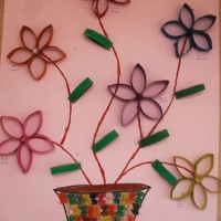 okul öncesınde kağit işler, duvar süsü ,davetiye kartları ,suluboya  çalişması (6248)