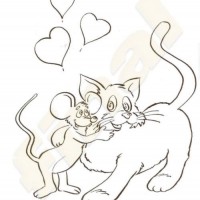 okul öncesınde kağit işler, duvar süsü ,davetiye kartları ,suluboya  çalişması (6293)