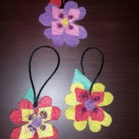 okul öncesınde kağit işler, duvar süsü ,davetiye kartları ,suluboya  çalişması (6305)