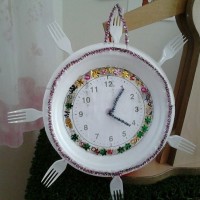 okul öncesınde kağit işler, duvar süsü ,davetiye kartları ,suluboya  çalişması (6322)