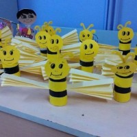 okul öncesınde kağit işler, duvar süsü ,davetiye kartları ,suluboya  çalişması (6326)