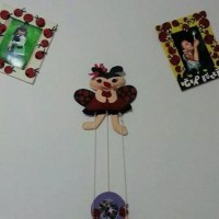 okul öncesınde kağit işler, duvar süsü ,davetiye kartları ,suluboya  çalişması (6329)